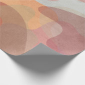 Stylish and Colorful Artistic Pattern Cadeaupapier (Hoek)