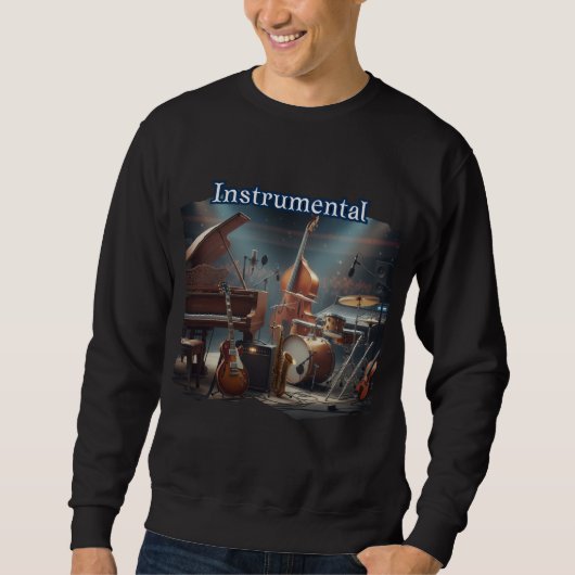 Stylish and Trendy Instrumental Trui (Voorkant)