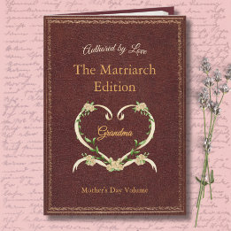 Stylish and Unique Matriarch Grandma Storybook Kaart