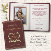 Stylish and Unique Mother's Day Storybook Photo Kaart