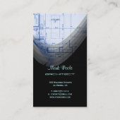 STYLISH ARCHITECT-visitekaartjes/Verwijdering Visitekaartje (Achterkant)