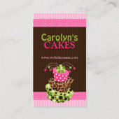 Stylish Art Cake Bakery Visitekaartje (Voorkant)