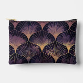 Stylish Art Deco Fans in Purple Etui (Voorkant)