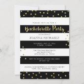 Stylish Bachelorette Party Kaart (Voorkant)