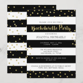 Stylish Bachelorette Party Kaart (Voorkant / Achterkant)