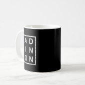 Stylish Badminton Koffiemok (Voorkant links)