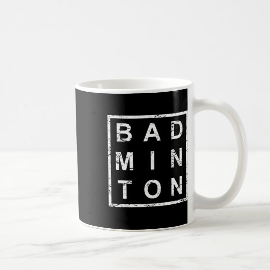 Stylish Badminton Koffiemok (Rechts)