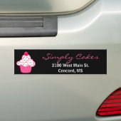 Stylish Bakery Bumpersticker (Op auto)