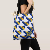 Stylish BARBADOS FLAG God's Heart Isaiah 40 Tote Bag (Dichtbij)