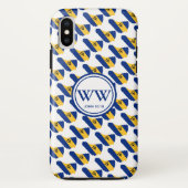 Stylish BARBADOS Monogram Abundant Life John 10:10 Case-Mate iPhone Case (Achterkant)