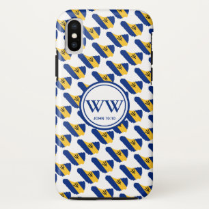 Stylish BARBADOS Monogram Abundant Life John 10:10 Case-Mate iPhone Case