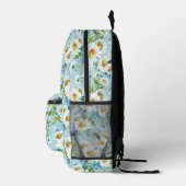 Stylish beautiful bright floral pattern 2 bedrukte rugzak (Rechts)