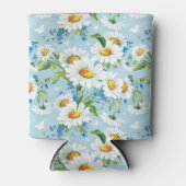 Stylish beautiful bright floral pattern 2 blikjeskoeler (Voorkant)