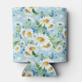Stylish beautiful bright floral pattern 2 blikjeskoeler (Achterkant)