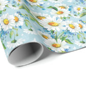 Stylish beautiful bright floral pattern 2 cadeaupapier (Rol Hoek)