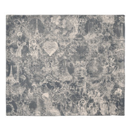 Stylish Black Paris Toile Design