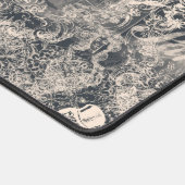 Stylish Black Paris Toile Design Bureaumat (Hoek)