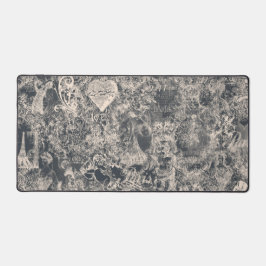 Stylish Black Paris Toile Design Bureaumat