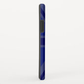 Stylish Blue Union Jack Case-Mate iPhone Case (Achterkant/rechts)