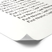 Stylish Bohemian Wedding with Soft Beige and Yello Poster (Hoek)