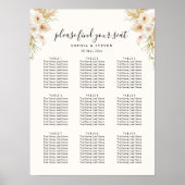 Stylish Bohemian Wedding with Soft Beige and Yello Poster (Voorkant)