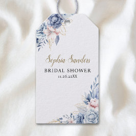 Stylish Bridal Shower with Elegant Blue Blooms Cadeaulabel