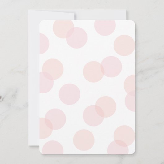 Stylish Brunch en Bubble Bridal Shower Invitation Kaart (Achterkant)