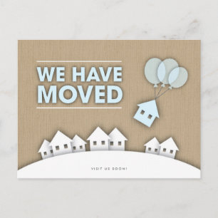 Stylish Burlap We hebben Briefkaart gemaakt van wi