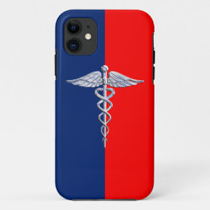 Stylish Caduceus Medical Symbol League Case-Mate iPhone Case