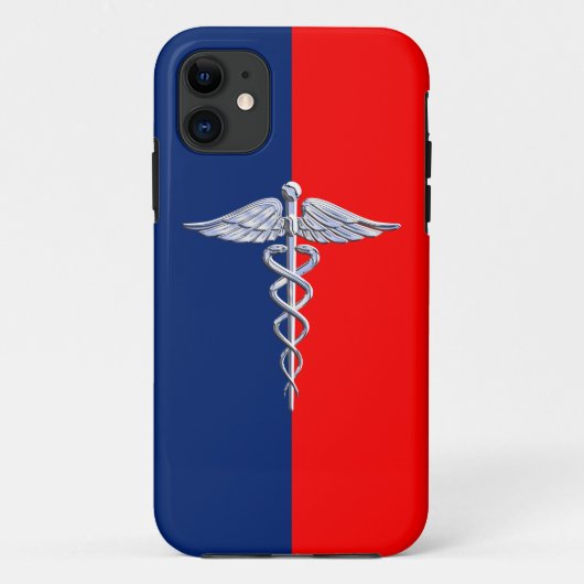 Stylish Caduceus Medical Symbol League Case-Mate iPhone Case (Achterkant)