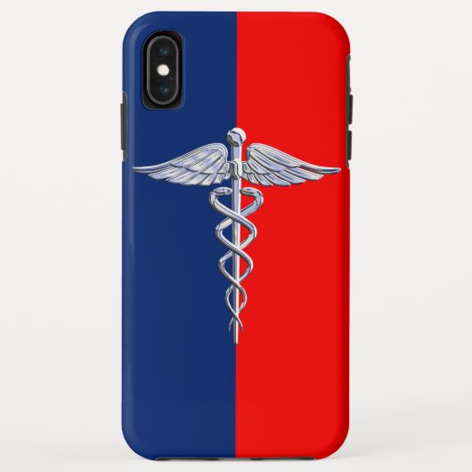Stylish Caduceus Medical Symbol League Case-Mate iPhone Case (Achterkant)