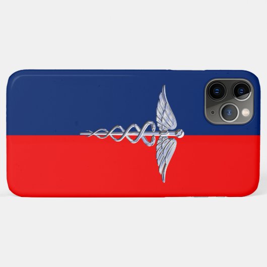Stylish Caduceus Medical Symbol League Case-Mate iPhone Case (Achterkant (horizontaal))