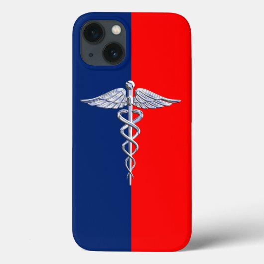Stylish Caduceus Medical Symbol League Case-Mate iPhone Case (Achterkant)