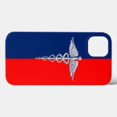 Stylish Caduceus Medical Symbol League Case-Mate iPhone Case (Achterkant (horizontaal))