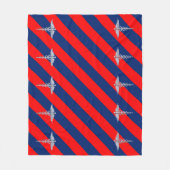 Stylish Caduceus Medical Symbol League Fleece Deken (Voorkant)