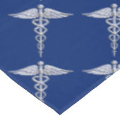 Stylish Caduceus Medical Symbol League Tafelkleed (Gekanteld)