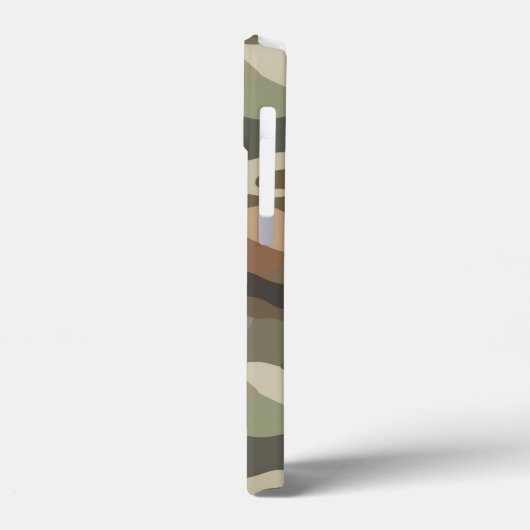 Stylish Camouflage Design Protective Case-Mate iPhone Case (Achterkant / Links)
