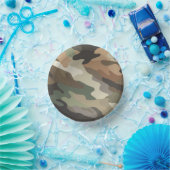 Stylish Camouflage Pattern Disposable Party Bowls Papieren Kommen (Feest)