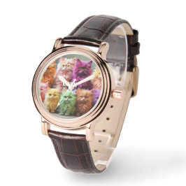 Stylish  cat watch for cat lovers.  horloge