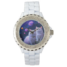 Stylish  cat watch for cat lovers horloge