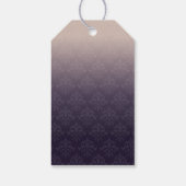 Stylish Chandelier Wedding Bedankt Cadeaulabel (Achterkant)