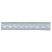 Stylish Charm: Grey & White Table Runner Lange Tafelloper (Horizontaal)