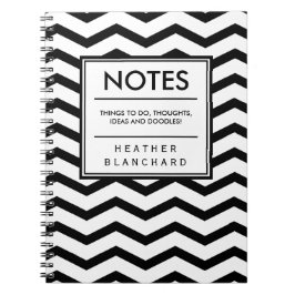 Stylish Chevron Notitieboek