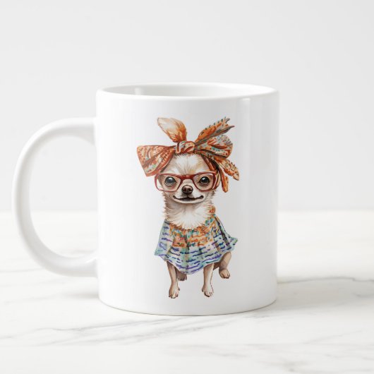 Stylish Chihuahua moms dogs lovers Grote Koffiekop (Links)