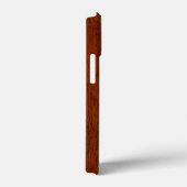 Stylish Chrome en Mahogany Wood Scottish Thistle Case-Mate iPhone Case (Achterkant / Rechts)