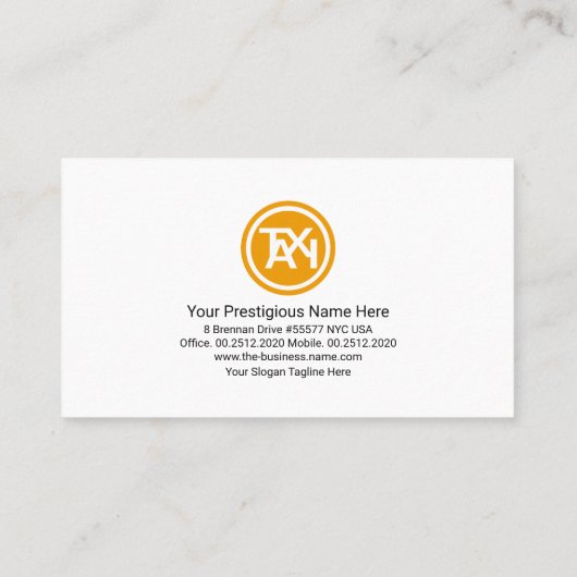 Stylish City Skyline Yellow Taxi Check Boxes Visitekaartje (Achterkant)