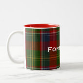 Stylish Clan Forrester Tartan Pset Mok (Links)
