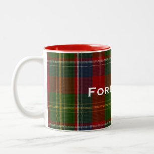Stylish Clan Forrester Tartan Pset Mok