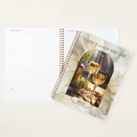 Stylish Classic Wine Planner (Display)