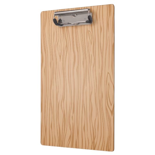 Stylish Clipboard with Realistic Wood Grain Patter Klembord (Links)
